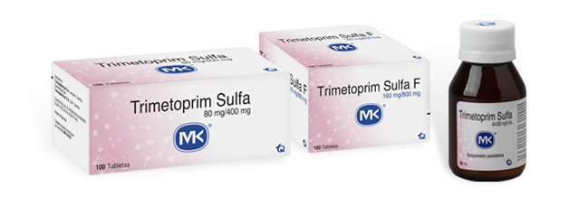 Trimetoprim Sulfa MK® y Sulfa F MK® - Vedemécum de Medicamentos MK